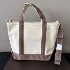 LL beanブラウンキャンバストートバッグのサムネイル