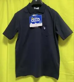 【新品】　ヒヤロンのポロシャツ　紺色　LL