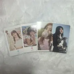 TWICE ジヒョ フォトカード 4枚セット