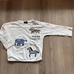 klädskåp 長袖カットソー動物モチーフ 90cm
