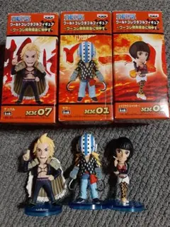 ワンピース キラー デュバル シャクヤクまとめ売り ワーコレ コレクタブル るる