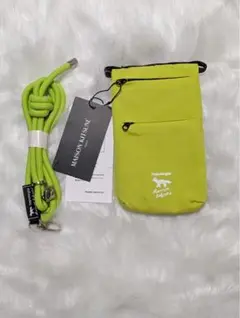 メゾンキツネ × Topologie スマホショルダーバッグ