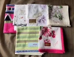 KENZO 他　ブランドハンカチ 6枚セット