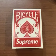 【新品未開封】Bicycle Supreme トランプ 赤　ノベルティ