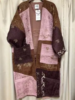 ZARA キルティング　羽織り