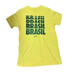 Nike BRASIL Tシャツ L イエロー