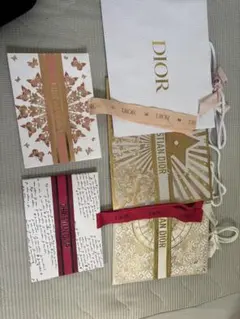 ディオール化粧品ショップ袋　5枚セット