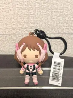 僕のヒーローアカデミアバッグクリップ 麗日お茶子 フィギュア キーホルダー