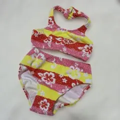 ミキハウス 水着　110（105-115） 女の子　花柄