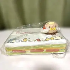 すみっコぐらし ティッシュケース　ぬいぐるみ付き