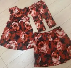 GAP 姉妹　親子お揃いコーデ