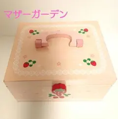 ジュエリーボックス マザーガーデン いちご ピンクギンガムチェック