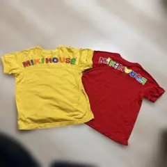 MIKI HOUSE バックロゴ　ロゴTシャツ 110 まとめ売りのサムネイル