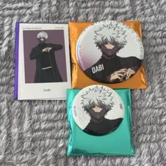 ベースヤードトーキョー　ヒロアカ　荼毘　缶バッジ　アートステッカー