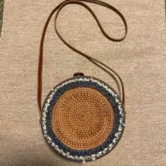 カゴバッグ　カゴショルダーバッグ