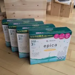 epica ソフトコンタクト洗浄液 310mL×3本入り 4箱セット