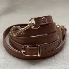 スマホショルダー ストラップ キャメル サコッシュ ナスカン バッグ ベージュ