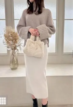 GRL ハイウエストニットタイトスカート [k9210d]