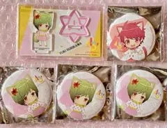 A3 エースリー ナンジャ 瑠璃川幸 佐久間咲也 アクスタ 缶バッジ