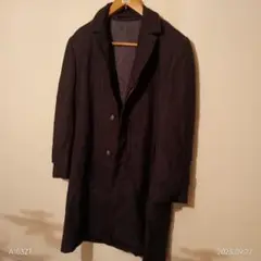 メンズ！ウール100%！キャメルのコート、中古品になります☆