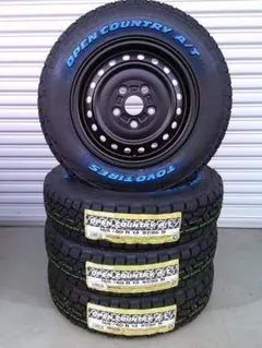 送料込☆TOYOオープンカントリーA/TⅢ☆165/80R14LT☆タウンエースのサムネイル