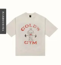 lyft GOLD'S GYM プリントTシャツ ベージュ メンズ lyft GOLD'S GYM プリントTシャツ ベージュ メンズ - メルカリ