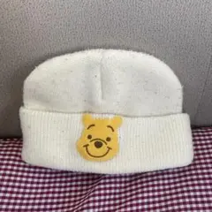 くまのプーさん ニット帽　フリーサイズ　日本製