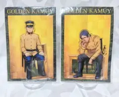 ゴールデンカムイ 軍人ブロマイド柄ビッグアクリルスタンド 鯉登 月島 2個セット