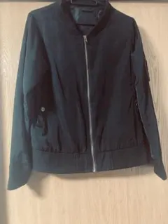 NICOLE selection 黒ブルゾン　アウター　ジャケット