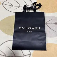 BVLGARI ショップ袋 紙袋 ブラックのサムネイル