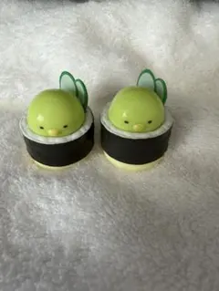 すみっコぐらし　チョコエッグ　ぺんぎん？　ぐんかん　お寿司　セット