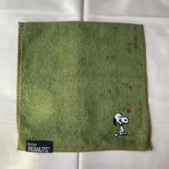 スヌーピー タオル ハンカチ約25cm x 25cm