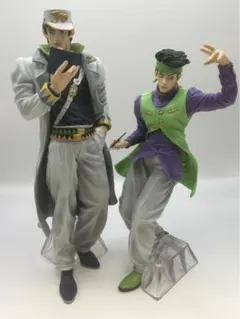 一番くじ　ジョジョ　空条承太郎　岸辺露伴　フィギュア　マスターライズ