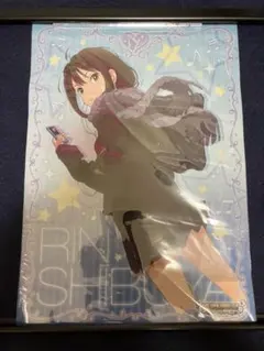 【非売品】アイドルマスター シンデレラガールズ 渋谷凛 サイン B2 ポスター 非売品】アイドルマスター シンデレラガールズ 渋谷凛 サイン B2