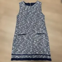 GU ノースリーブツイードワンピース