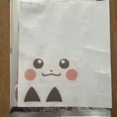 オイシックス　ピカチュウ　食べられるシール