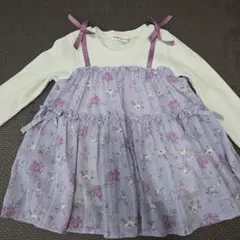 any FAM 花柄チュニック 100cm