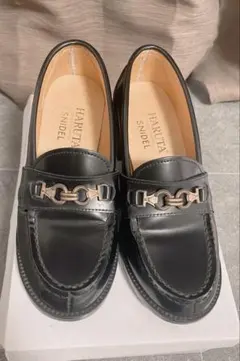snidel×HARTUTA 黒 ローファーのサムネイル