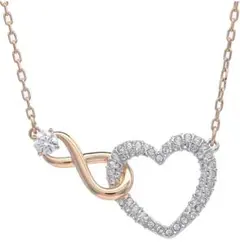 Swarovski INFINITY HEART ネックレス【並行輸入品】