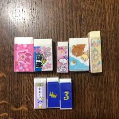 消しゴム　8個まとめ売り⭐️追加1個⭐️計9個