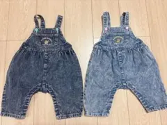 futafuta♡デニムオーバーオール 2色セット