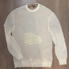 DIESEL メッシュセーター XLサイズ アイボリー