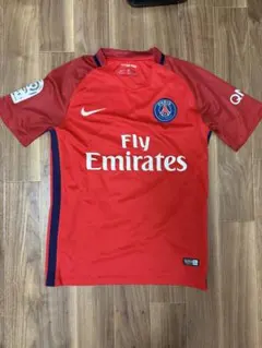 値下げ！パリ・サンジェルマン Cavani 9 レッドシャツ S