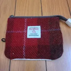 Harris Tweed チェック柄ポーチのサムネイル