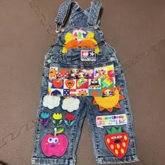 はらぺこペイント サロペット オーバーオール