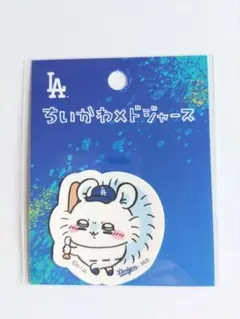 ちいかわ MLB TOKYO ステッカー モモンガ ドジャース シール 野球