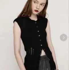 SLY SHEER SQUEEZE CAMI トップス BLK - メルカリ