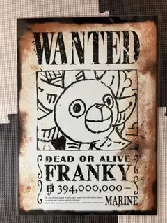 FRANKY WANTEDポスター