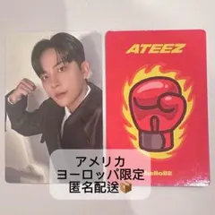 ATEEZ ヨサン　当選者限定トレカ ATEEZ ヨントン当選者限定トレカ ヨサン クリスマスver - メルカリ