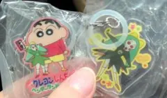 クレヨンしんちゃん　ガチャガチャ　めじるしアクセサリー　トッペマ　セット